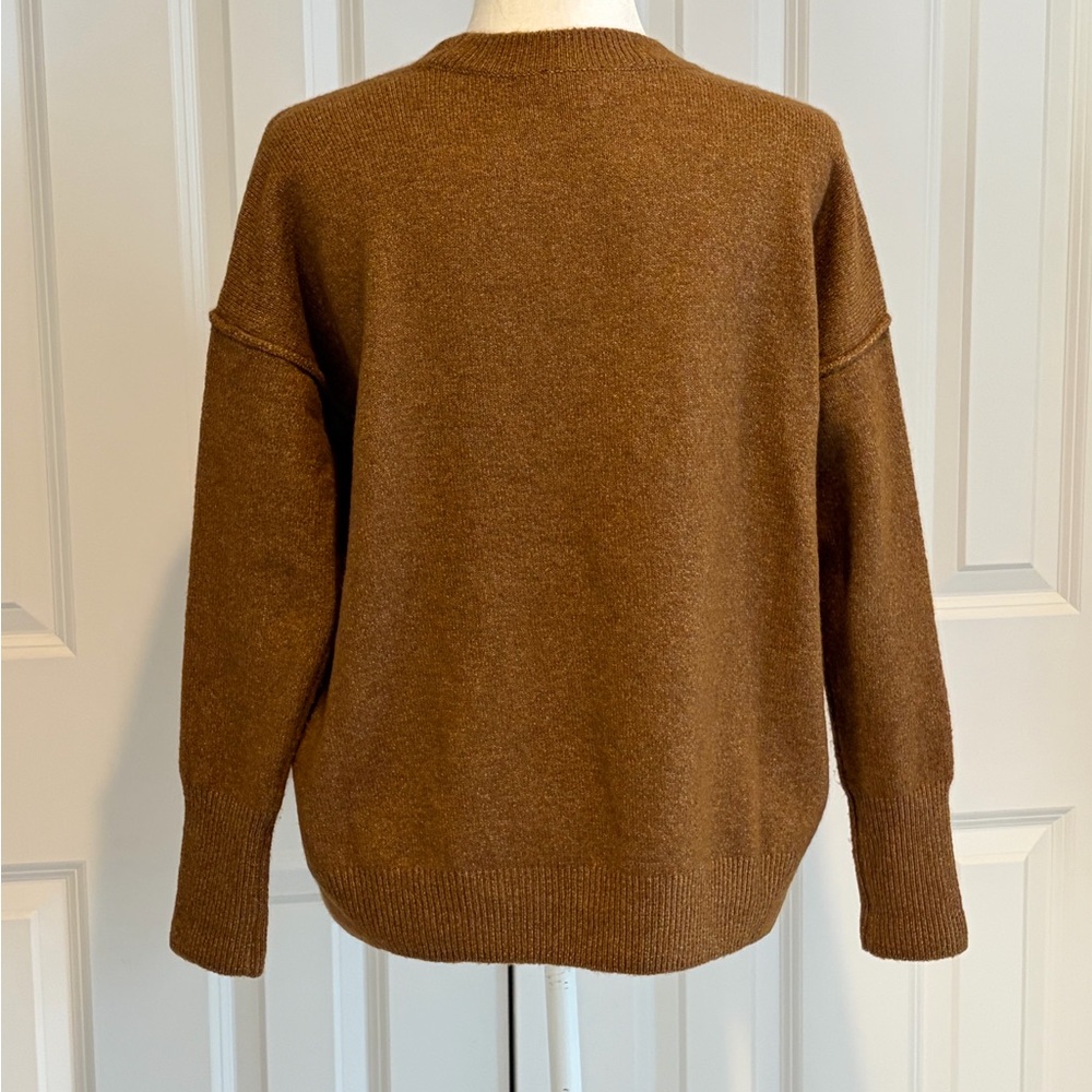 Vince Camuto Brown Crew Neck Sweater Size XS - Picture 5 of 10